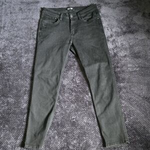 DUER L2X Slim Fit Performance Denim Black Jeans Men's 33 x 32 Cotton Lycra Blend